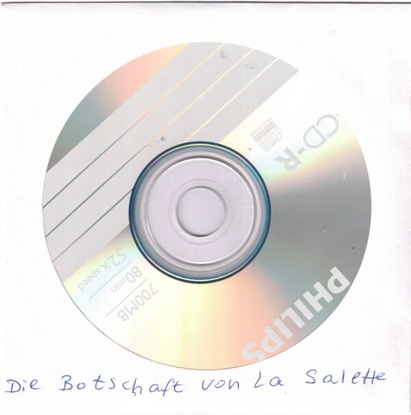 CD - Die Botschaft von La Salette